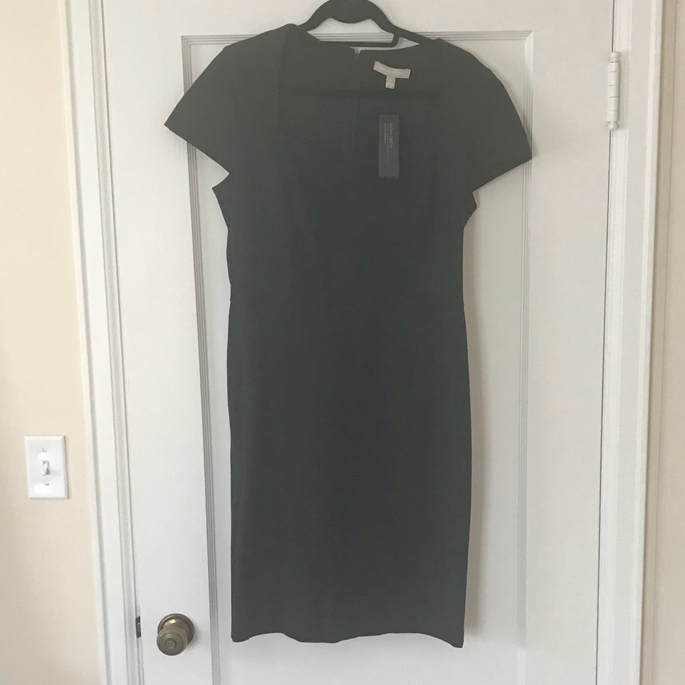 Banana Republic black Sloan dress